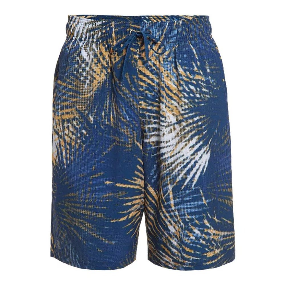 RARE Nwt Men MEDIUM Under Armour UA HTR Swim Trunks Board Shorts Volley swimming